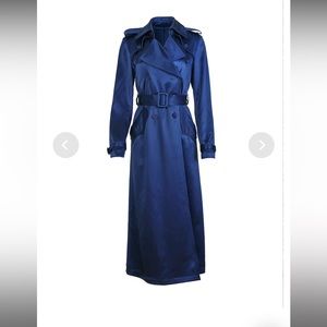 Blush Pink Fleur Du Mal Trench Coat